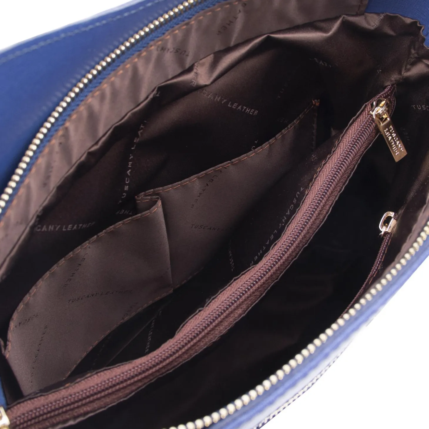 Schultertasche aus Saffiano Leder