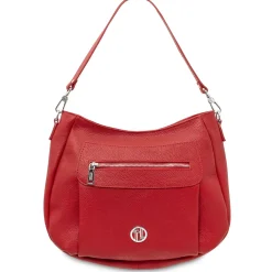 Schultertasche aus Weichem Leder