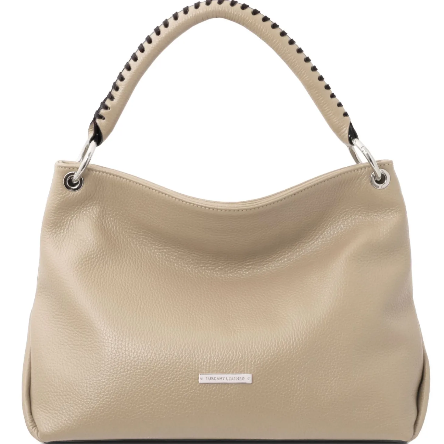 Schultertasche aus Weichem Leder