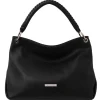 Schultertasche aus Weichem Leder