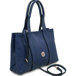 Schultertasche aus Weichem Leder