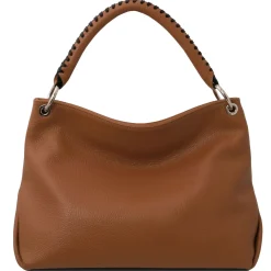 Schultertasche aus Weichem Leder