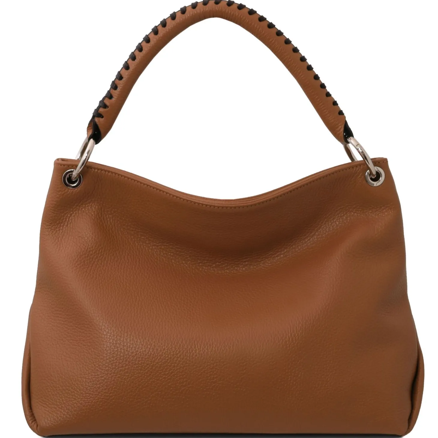Schultertasche aus Weichem Leder