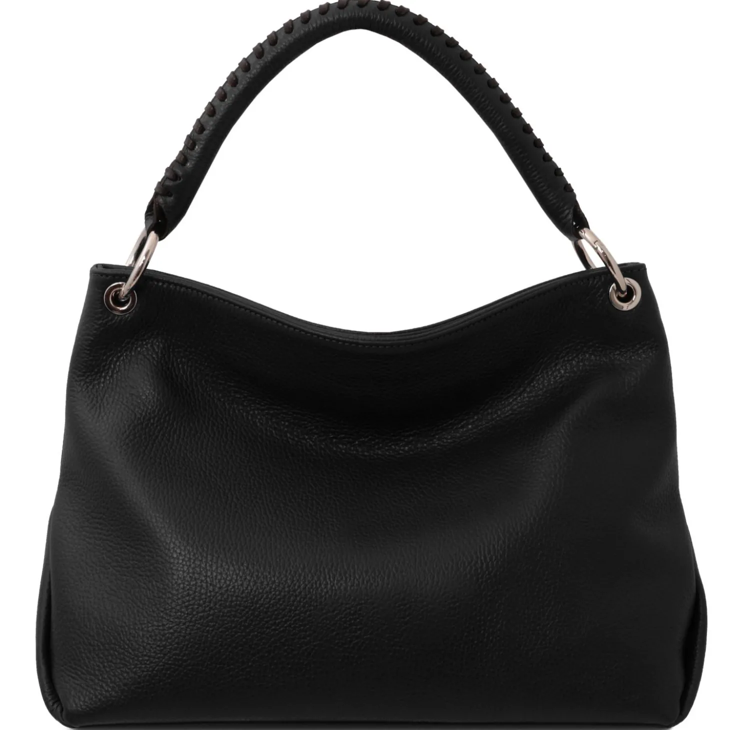 Schultertasche aus Weichem Leder