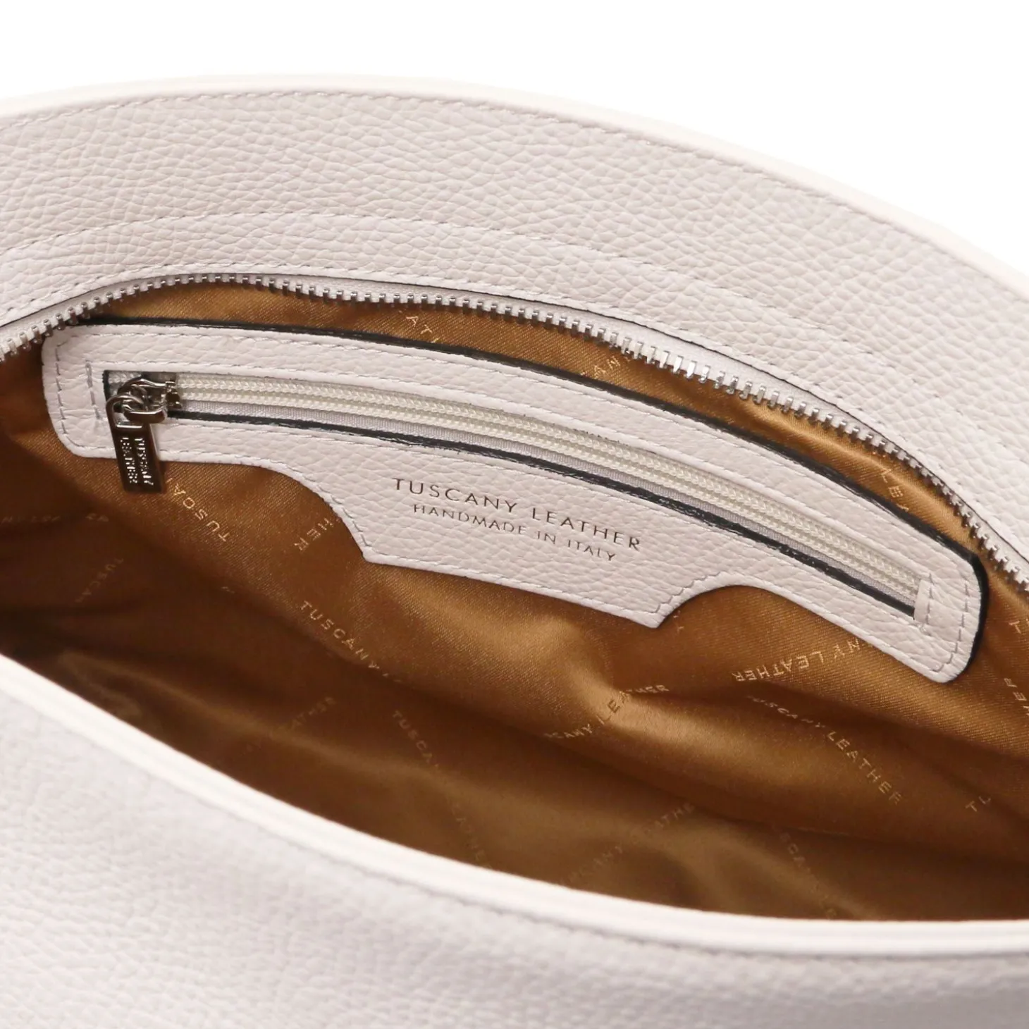 Schultertasche aus Weichem Leder