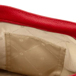 Schultertasche aus Weichem Leder