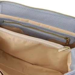 Schultertasche aus Weichem Leder