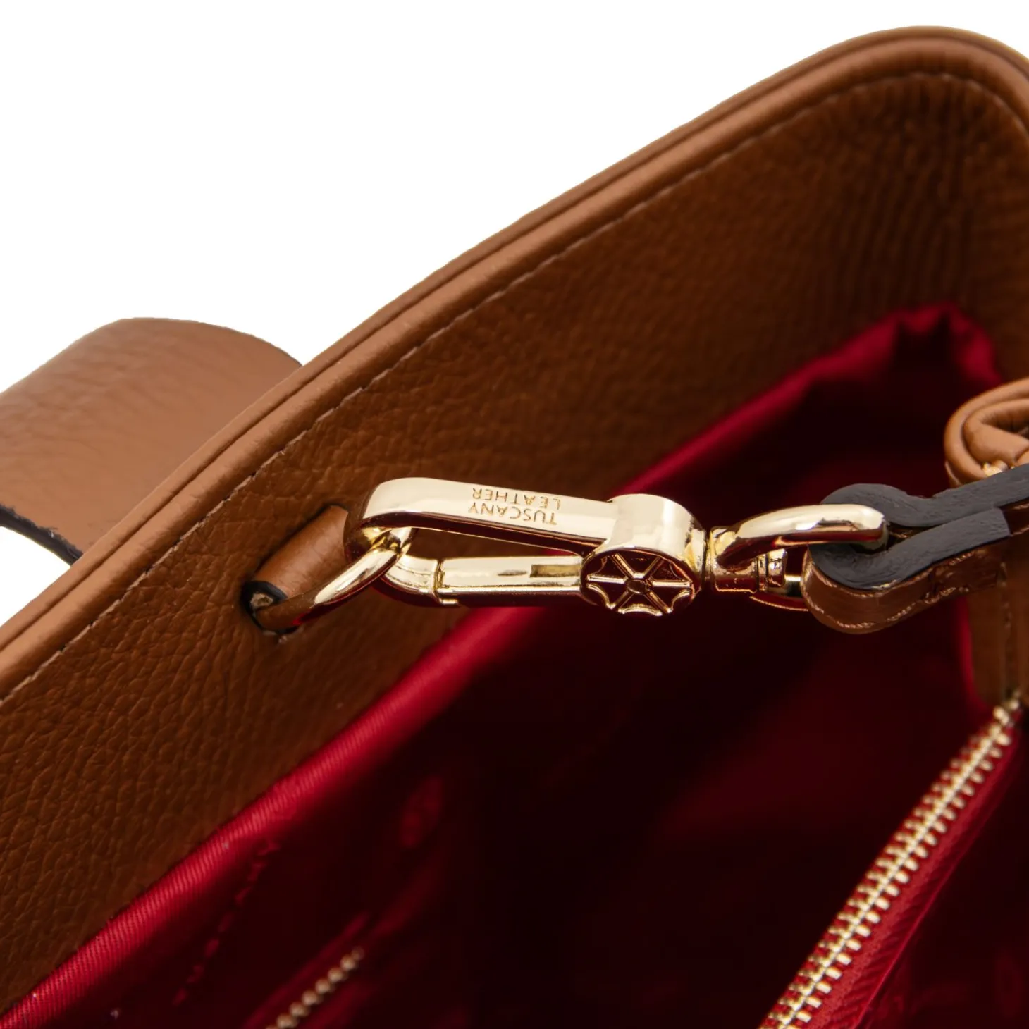 Schultertasche aus Weichem Leder