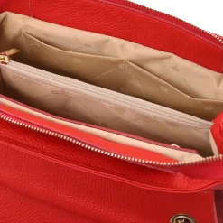 Schultertasche aus Weichem Leder