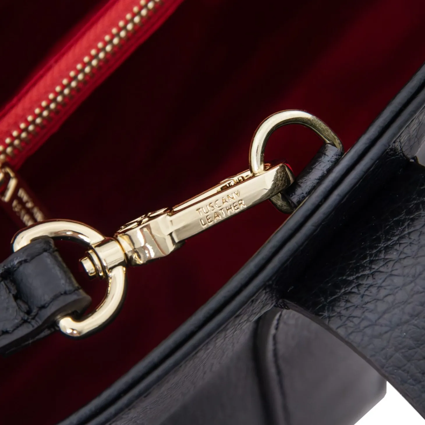 Schultertasche aus Weichem Leder