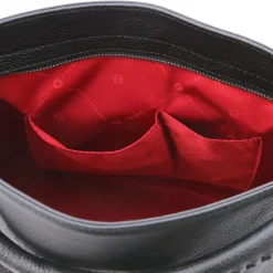 Schultertasche aus Weichem Leder