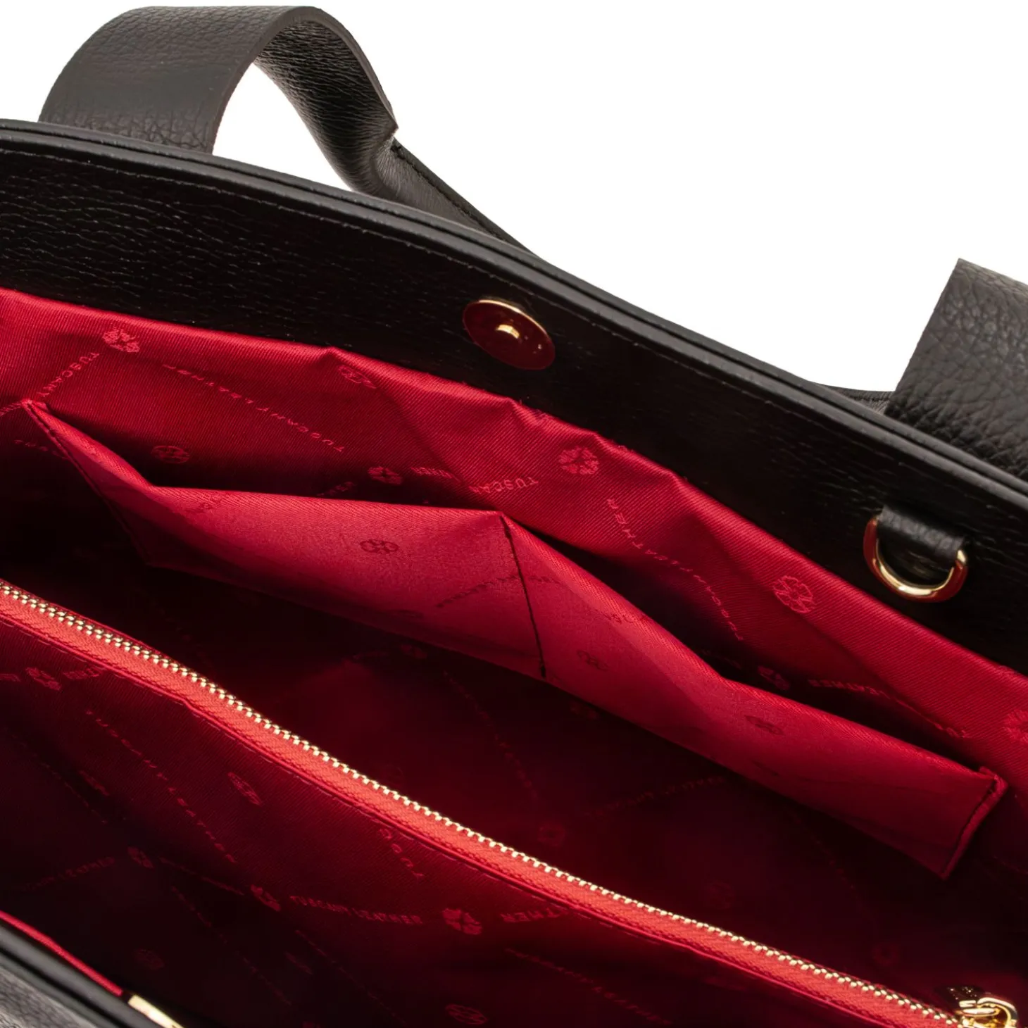 Schultertasche aus Weichem Leder