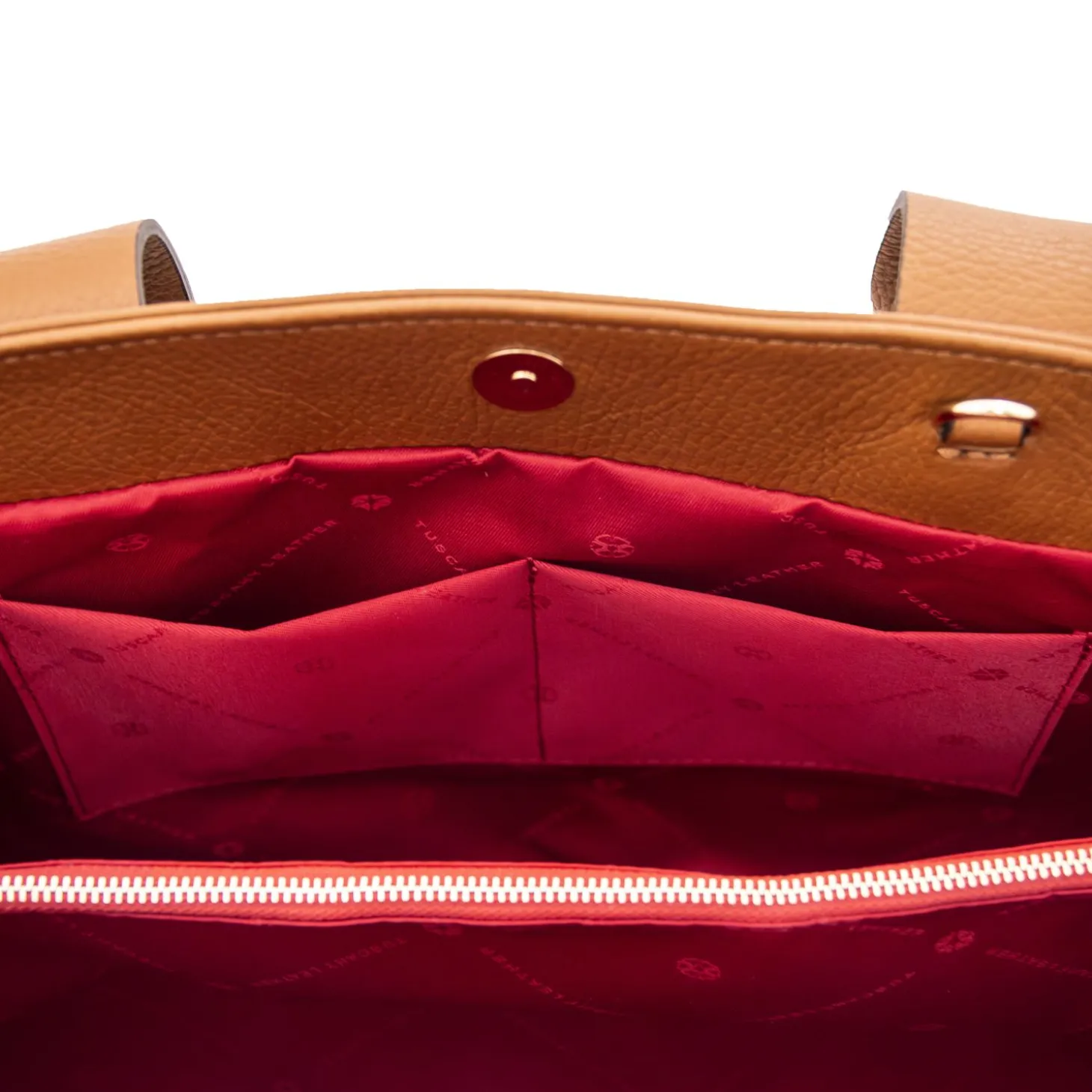 Schultertasche aus Weichem Leder