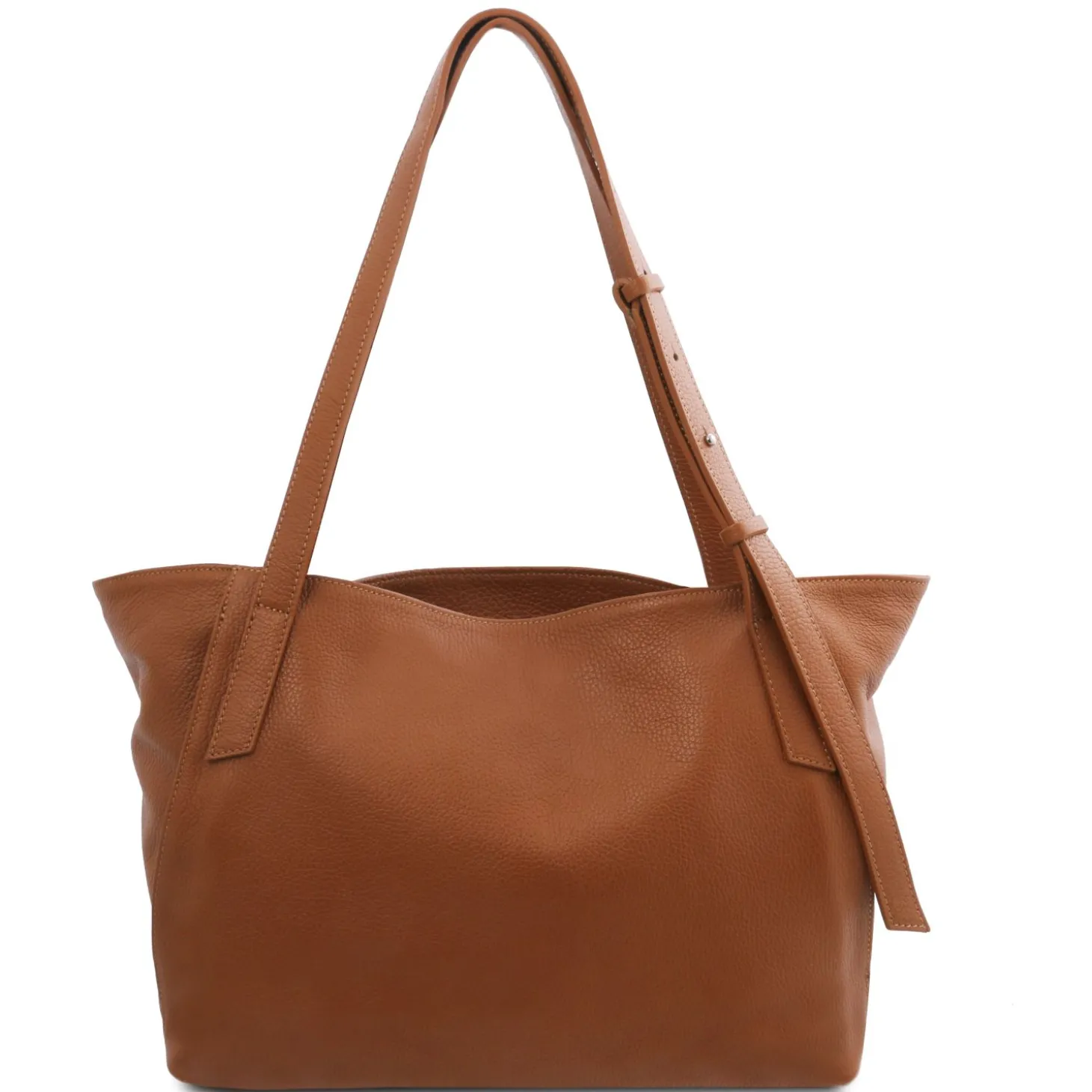 Shopping Tasche aus Weichem Leder
