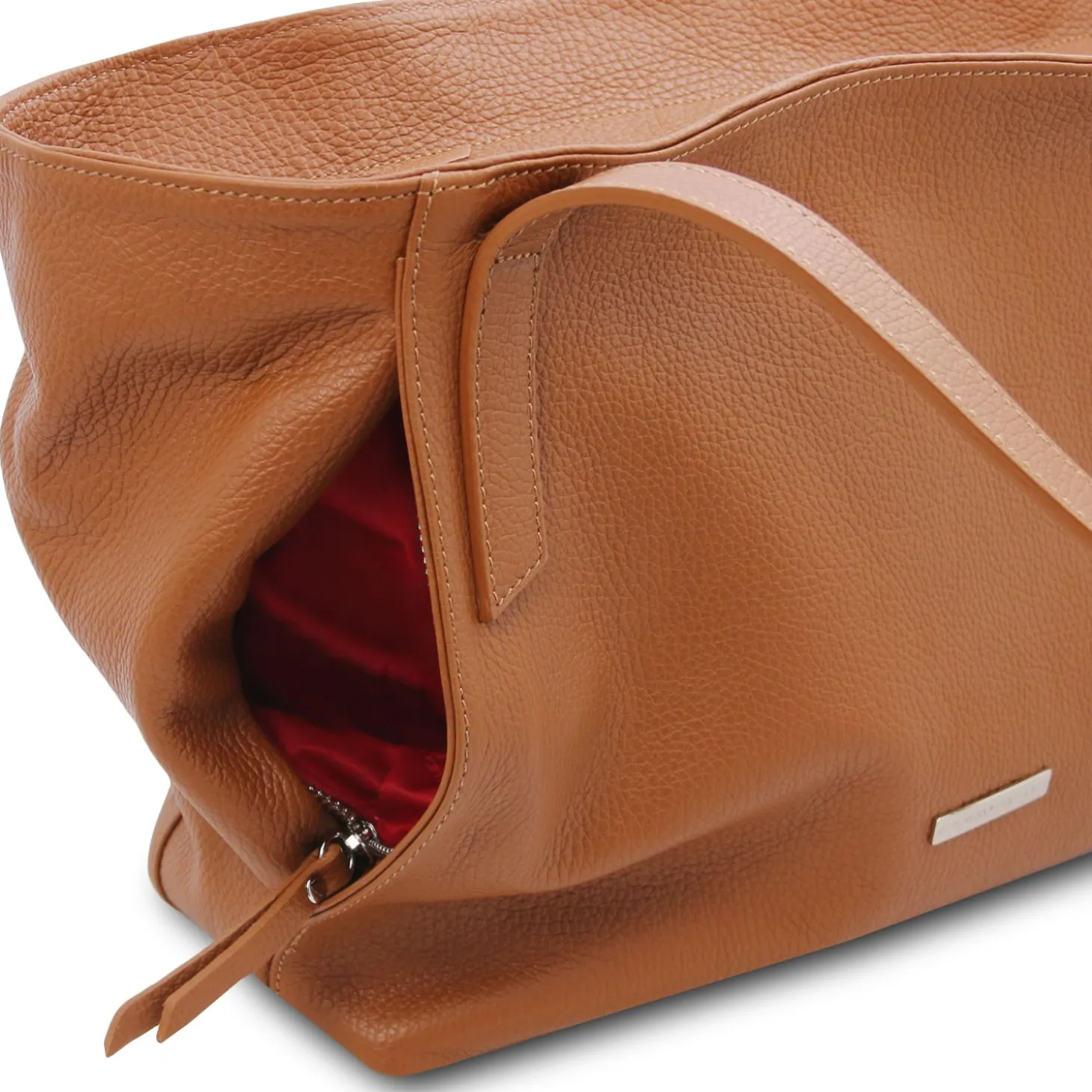 Shopping Tasche aus Weichem Leder