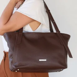 Shopping Tasche aus Weichem Leder