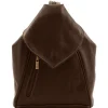 Stylischer Cityrucksack aus Leder