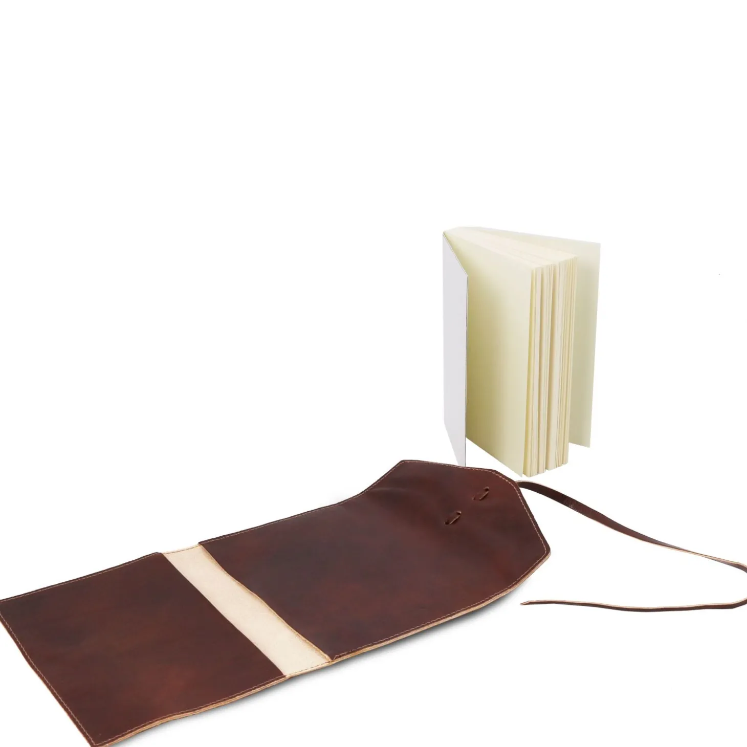 Tagebuch / Notizbuch aus Leder