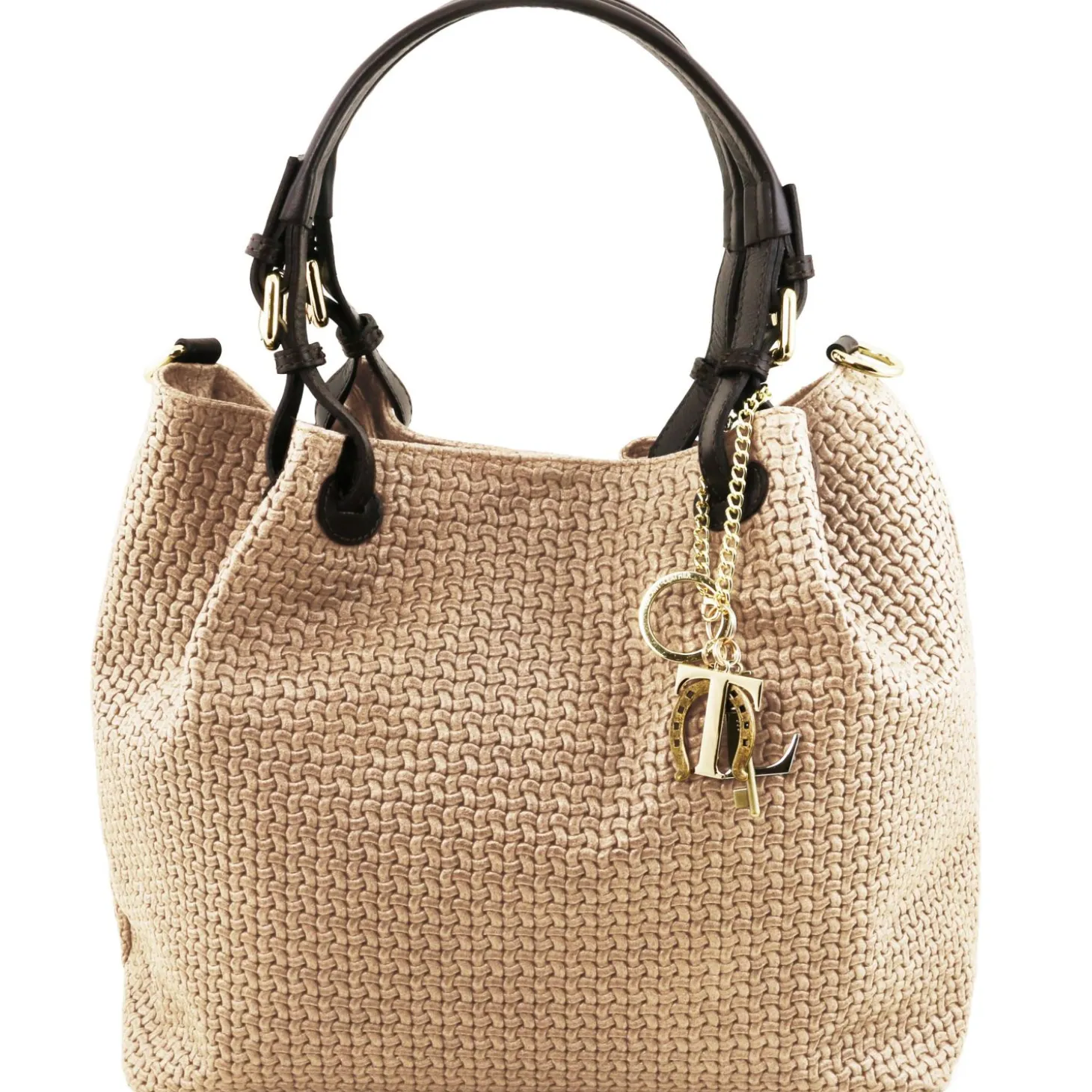 Tasche aus Geprägtem Leder