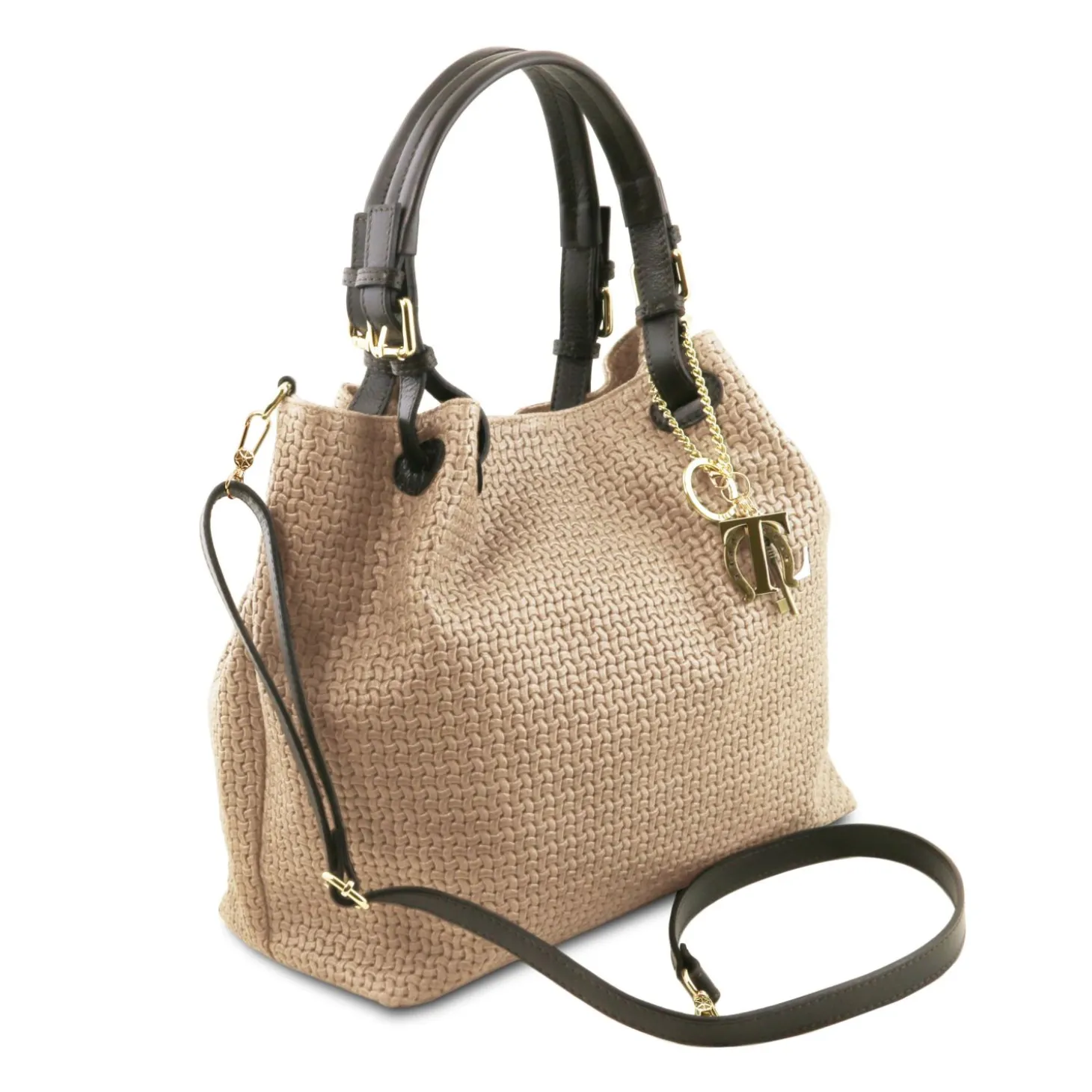 Tasche aus Geprägtem Leder