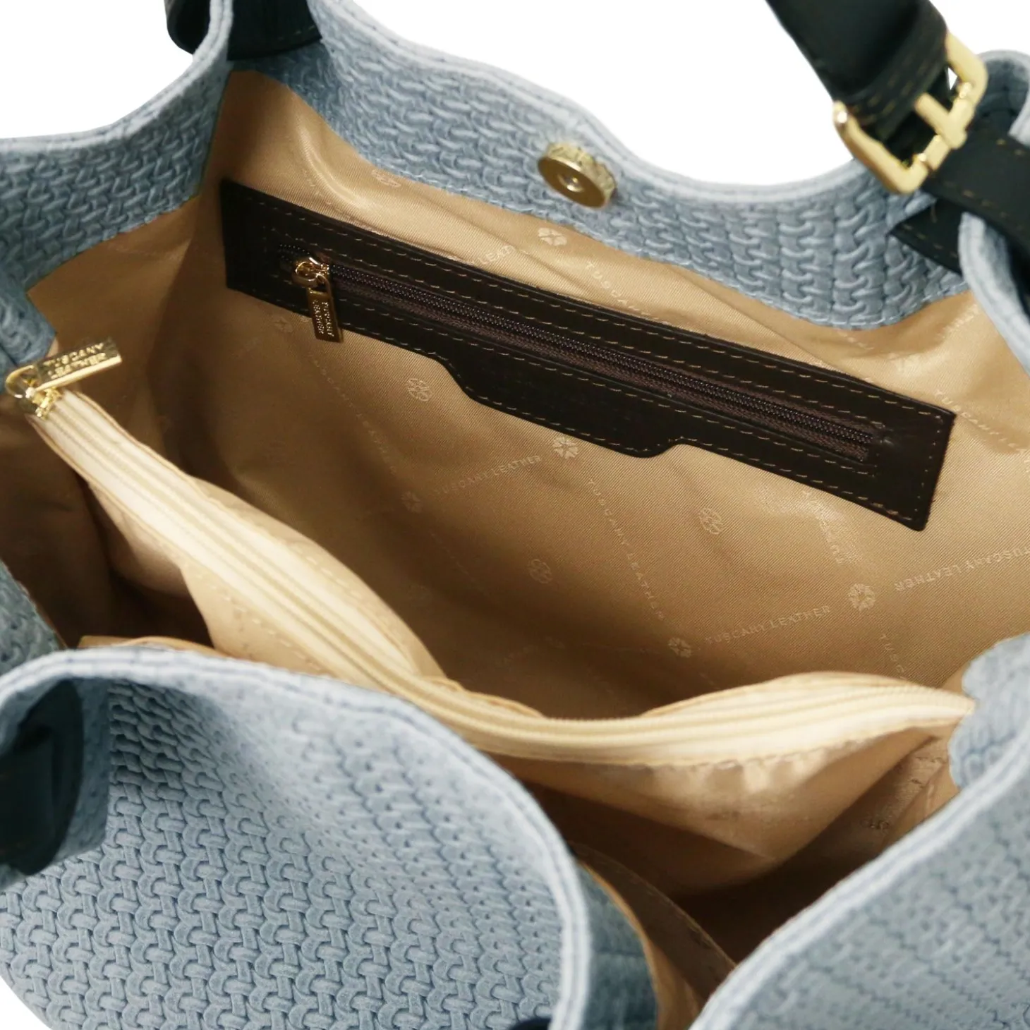 Tasche aus Geprägtem Leder