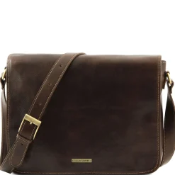 Tasche mit Laptopfach aus Leder