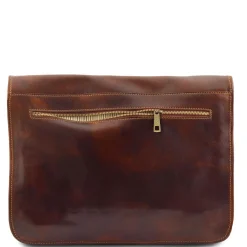 Tasche mit Laptopfach aus Leder