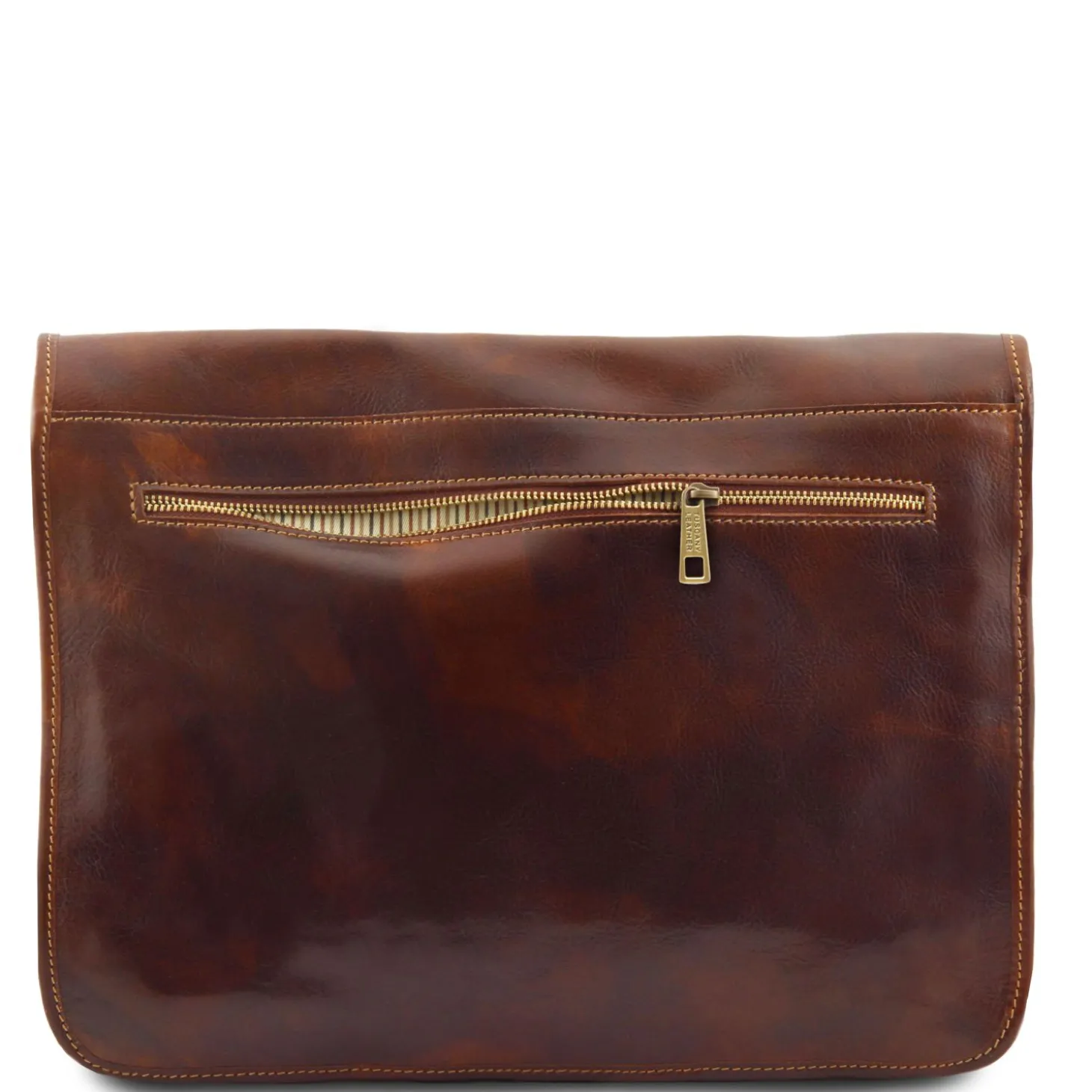 Tasche mit Laptopfach aus Leder