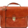 TL SMART Multifach-Notebooktasche aus Leder