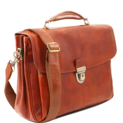 TL SMART Multifach-Notebooktasche aus Leder