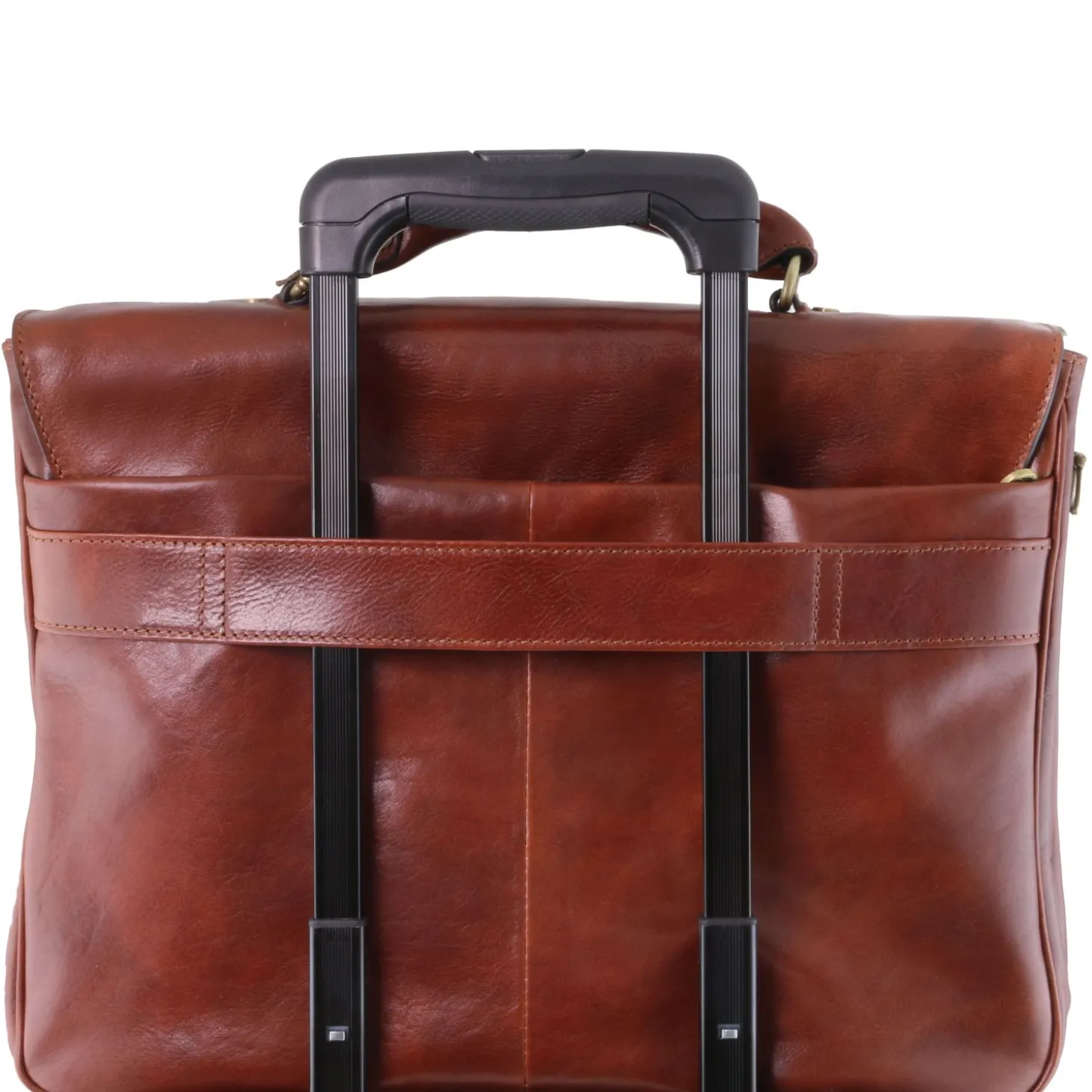 TL SMART Multifach-Notebooktasche aus Leder
