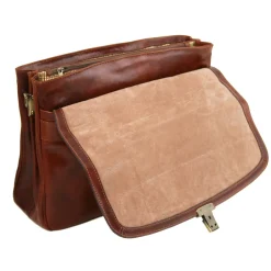 TL SMART Multifach-Notebooktasche aus Leder