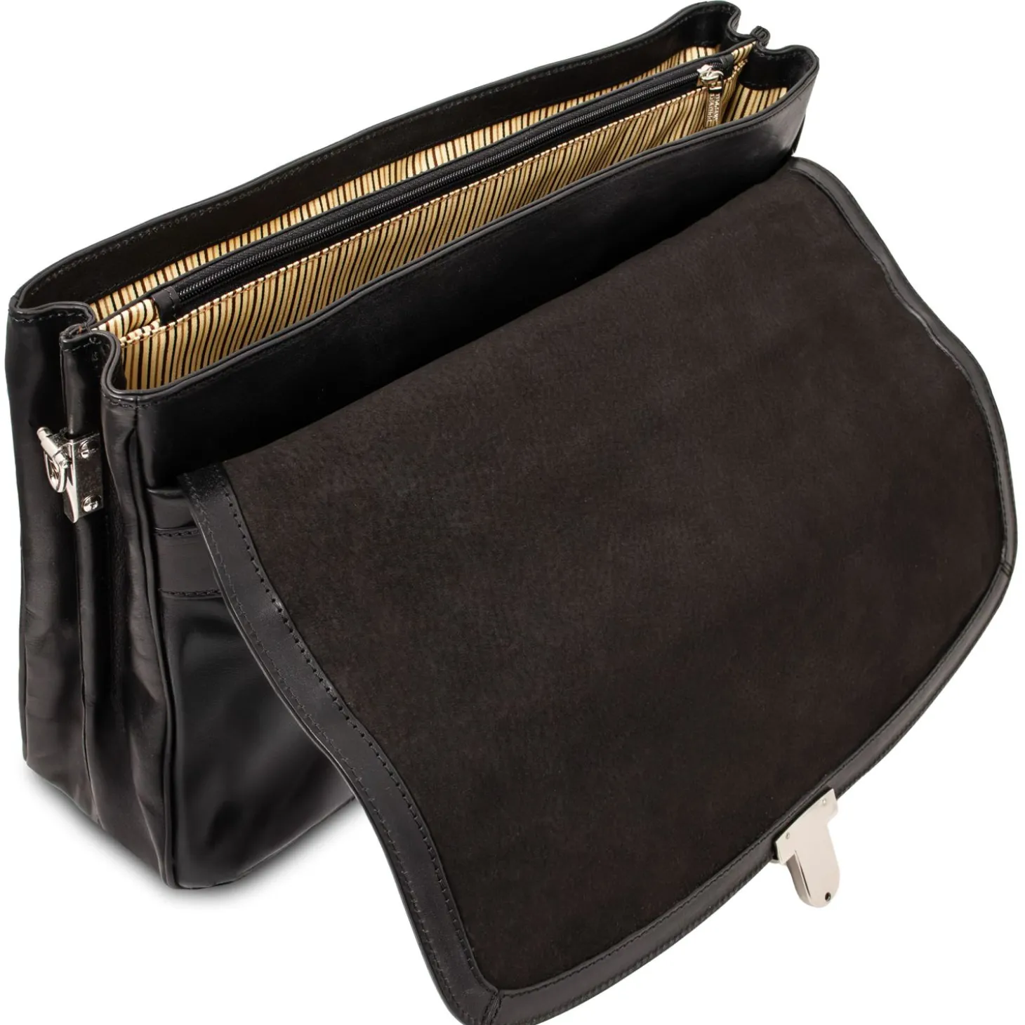 TL SMART Multifach-Notebooktasche aus Leder
