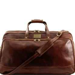 Trolley Reiseset aus Leder