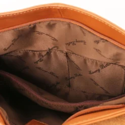 Umhängetasche aus Weichem Leder mit Quasten