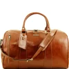 Weekender Reisetasche aus Leder - Gross