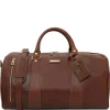 Weekender Reisetasche aus Leder - Gross