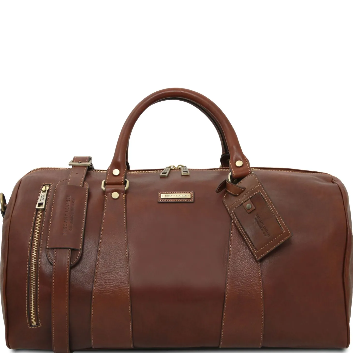 Weekender Reisetasche aus Leder - Gross