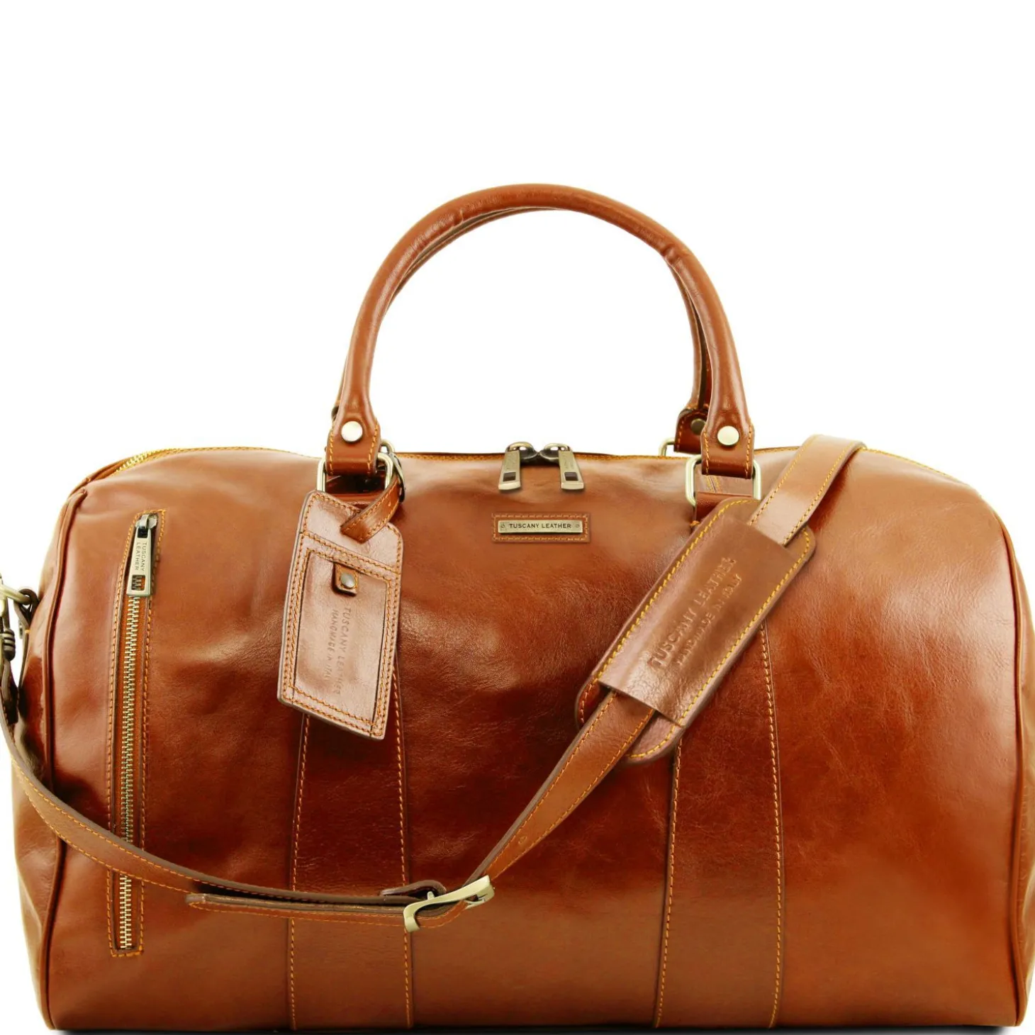 Weekender Reisetasche aus Leder - Gross