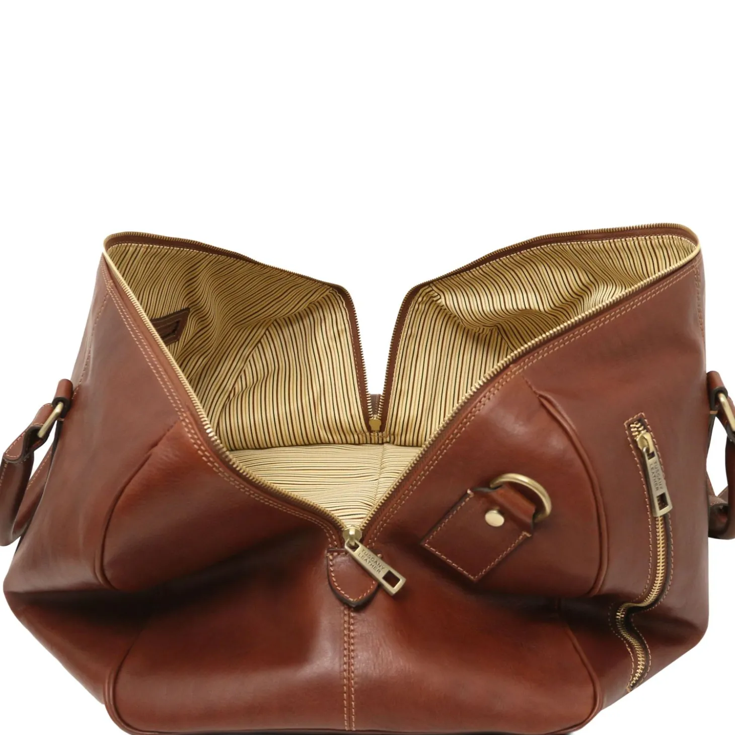 Weekender Reisetasche aus Leder - Gross