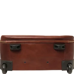 Zwei Rollen Pilotenkoffer aus Leder